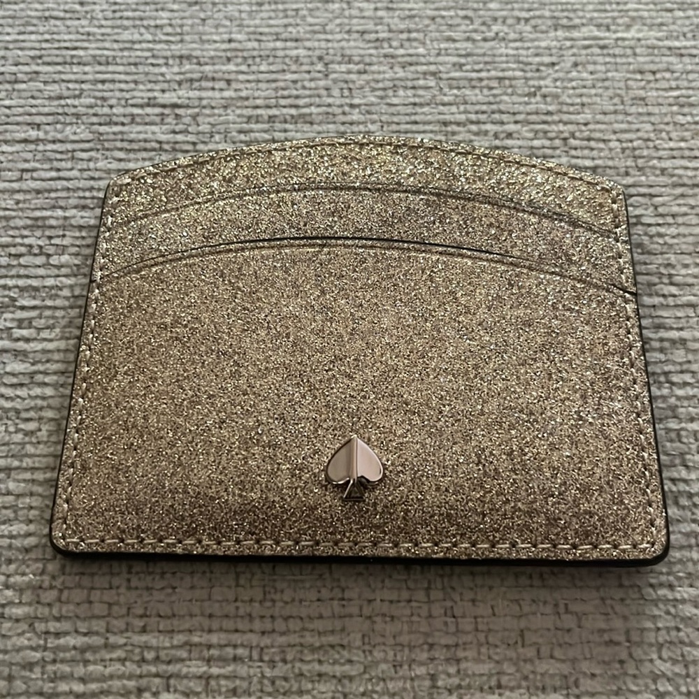 Kate Spade - Card Wallet Gold/SPARKLE